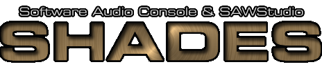 Software Audio Console & SAWStudio shades